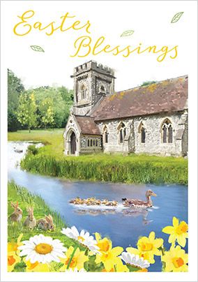 Easter Blessings Card