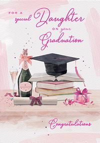 Daughter Graduation Congrats Card