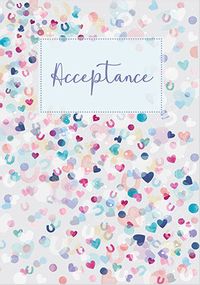 Tap to view Acceptance Wedding Card