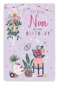 A Lovely Nan Birthday Card