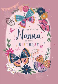 A Lovely Nana Birthday Card