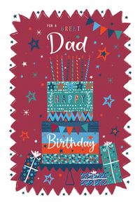 Tap to view Great Dad Birthday Card