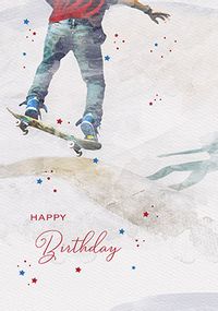 Tap to view Skateboarding Birthday Card