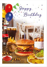 Tap to view Birthday Burger Card