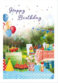 Party Birthday Card