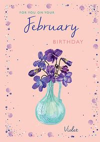 Tap to view February Birthday Card