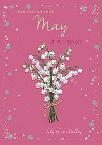 May Birthday Card