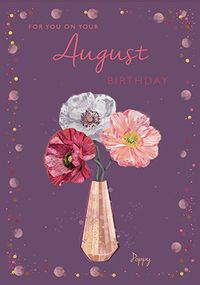 Tap to view August Birthday Card