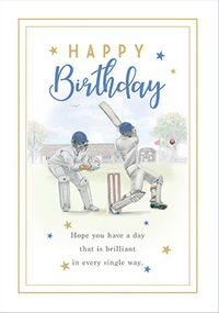 Tap to view Cricket Birthday Card