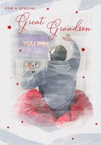 Tap to view Great Grandson Birthday Card