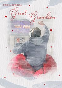 Tap to view Great Grandson Birthday Card