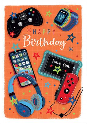 Birthday Gaming Card