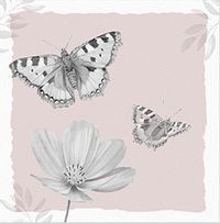 Butterflies Traditional Card