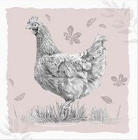 Tap to view Traditional Hen Card