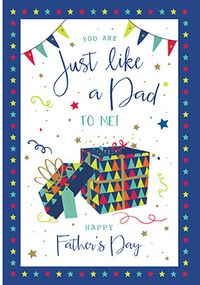 Tap to view You Are Just Like a Dad to Me Father's Day Card