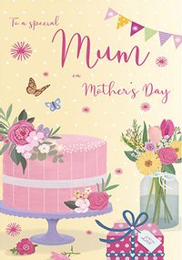 Special Mum Cake Mother's Day Card