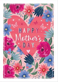 Mother's Day Floral Card