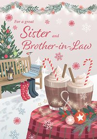 Tap to view Sister & Brother in Law Christmas Card
