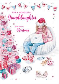 Tap to view Granddaughter Traditional Christmas Card