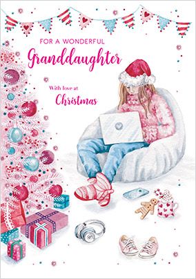 Granddaughter Traditional Christmas Card
