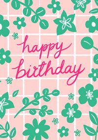 Tap to view Green Leaves Birthday Card