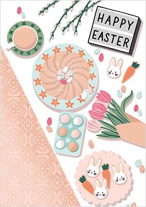 Easter Food Card