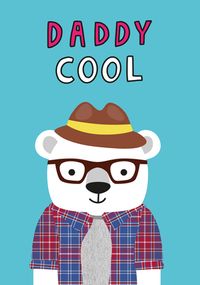 Tap to view Daddy Cool Bear Father's Day Card