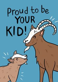Tap to view Proud to Be Your Kid Father's Day Card