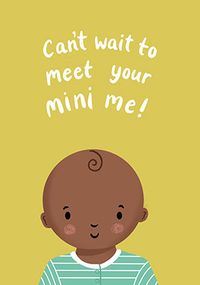 Tap to view Mini Me New Baby Card