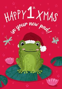 Tap to view 1st Christmas in your New Pad Card