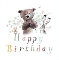 Tap to view Happy Birthday Bear Cute Card