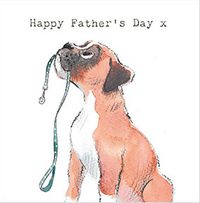 Happy Father's Day Pup Card