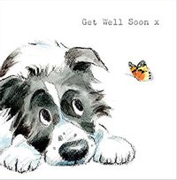 Tap to view Get Well Soon Cute Dog Card