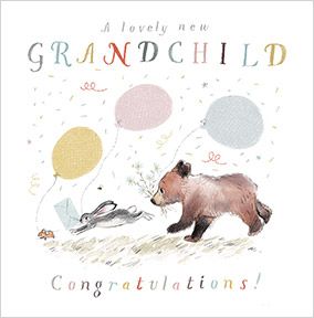 A Lovely New Grandchild Card
