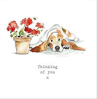 Tap to view Thinking of You Cute Dog Card