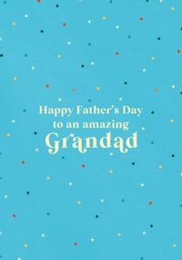 Amazing Grandad Father's Day Card