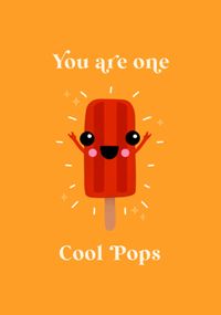 Tap to view One Cool Pops Father's Day Card