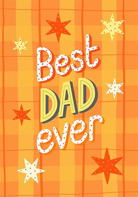 Best Dad Ever Father's Day Card