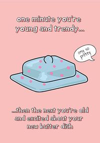Tap to view Young and Trendy Birthday Card