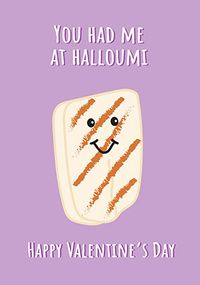 Tap to view Halloumi Valentine Card