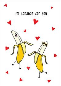 Tap to view Banana's For You Valentine Card
