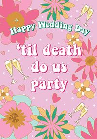 Tap to view Til death do us part Wedding Card