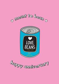 Tap to view Meant to Bean Anniversary Card