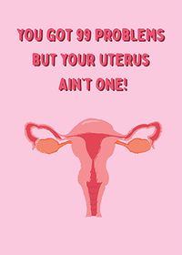 Tap to view A Uterus Ain't One Congratulations Card