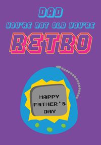 Tap to view Dad not old Father's Day Card