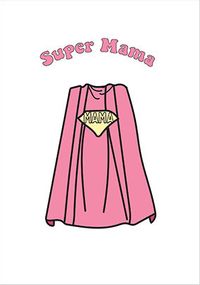 Tap to view Super Mama New Baby Card