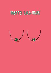 Tap to view Merry Tits-mas Christmas Card