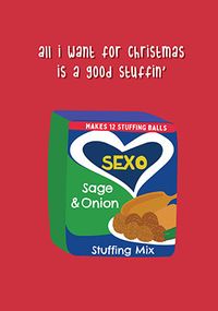 Tap to view Good Stuffin Christmas Card