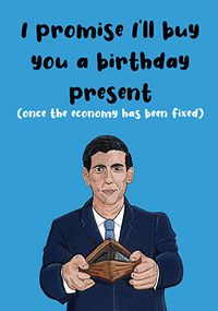 Tap to view Once the Economy is Fixed Birthday Card
