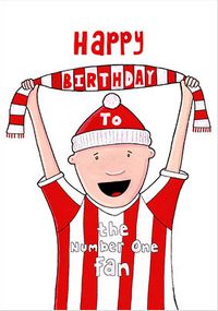 Tap to view Red Stripes Birthday Card